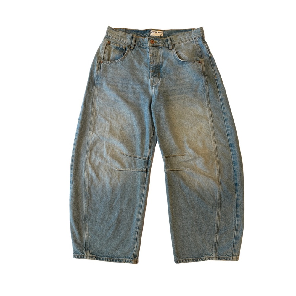 Free People We The Free Barrel Jeans
